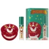 Bell XMAS Set 2 zestaw cień do powiek 01 Dasher 4,8 g + puder matujący 01 Let it Snow 9,5 g