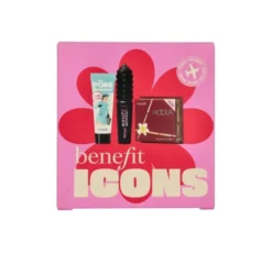 Benefit Cosmetics Icons Glam'n go! zestaw do makijażu bronzer Hoola 2,5 g + tusz do rzęs Badgal Bang! 4 g + baza The Porefessional 7,5 ml