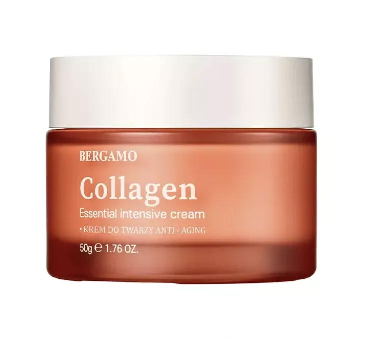 Bergamo Collagen przeciwzmarszczkowy krem do twarzy z kolagenem 50 g