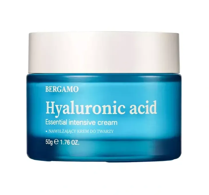 Bergamo Hyaluronic Acid nawilżający krem do twarzy z kwasem hialuronowym 50 g