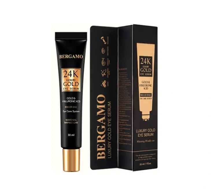 Bergamo 24K Gold przeciwstarzeniowe serum pod oczy 30 ml