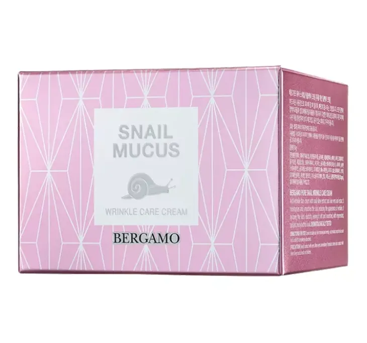 Bergamo Prestige Snail Mucus przeciwzmarszczkowy krem ze śluzem ślimaka 50 ml