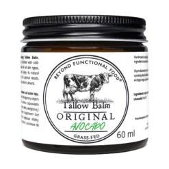 Beyond Functional Food Original Avocado Tallow Balm hipoalergiczny balsam z łoju wołowego i awokado do twarzy i ciała 60 ml