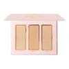 Bh Cosmetics x Mrs. Bella Highlighter Trio paleta do makijażu Goldie 9 g