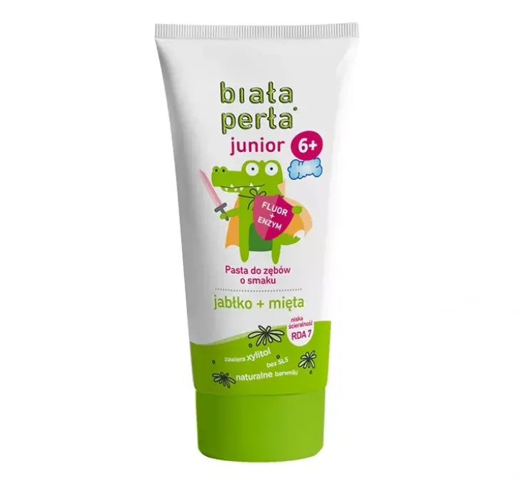 Biała Perła Junior pasta do zębów dla dzieci 75 ml