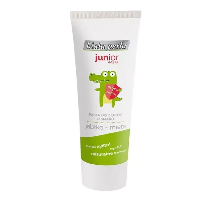 Biała Perła Junior pasta do zębów dla dzieci 75 ml