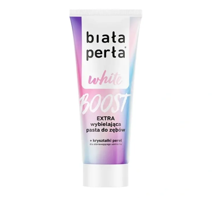 Biała Perła White Boost wybielająca pasta do zębów 75 ml