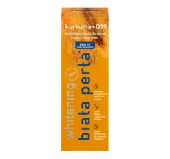 Biała Perła Whitening Kurkuma + Q10 wybielająca pasta do zębów bez przebarwień 75 ml