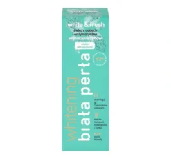 Biała Perła Whitening White & Fresh Moringa odświeżająca pasta do zębów 75 ml
