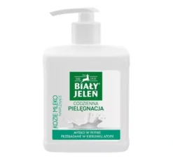 Biały Jeleń Codzienna Pielęgnacja nawilżające mydło w płynie Kozie Mleko 500 ml