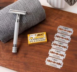 Bic Chrome Platinum żyletki do maszynki do golenia dla mężczyzn 5 sztuk