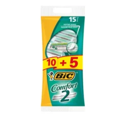 BIC Comfort 2 jednorazowe maszynki do golenia dla mężczyzn 15 sztuk