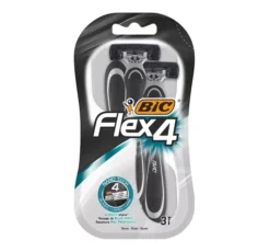 Bic Flex4 jednorazowe maszynki do golenia dla mężczyzn 3 sztuki