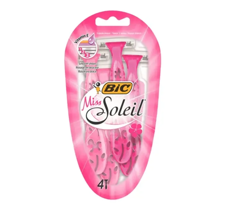 BIC Miss Soleil jednorazowe maszynki do golenia dla kobiet 4 sztuki
