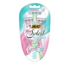 BIC Miss Soleil Sensitive jednorazowe maszynki do golenia dla kobiet 3 sztuki