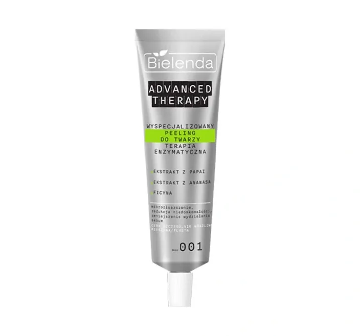 Bielenda Advanced Therapy wyspecjalizowany peeling do twarzy Terapia Enzymatyczna 001 30 ml