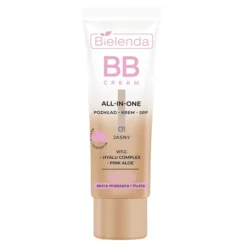 Bielenda All In One krem BB do skóry mieszanej i tłustej SPF15 01 Jasny 30 g
