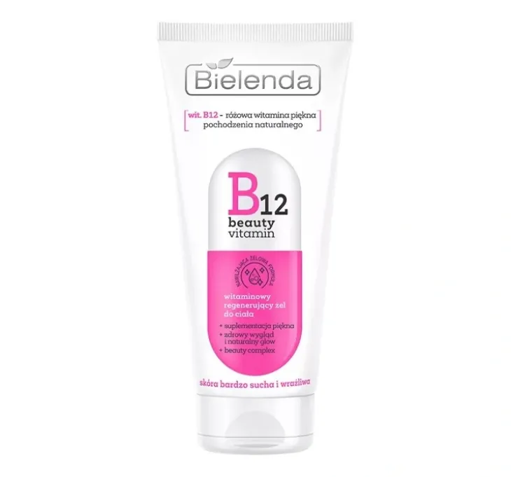 Bielenda B12 Beauty Vitamin witaminowy regenerujący żel do ciała 200 ml