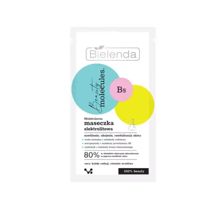 Bielenda Beauty Molecules molekularna maseczka elektrolitowa 8 g