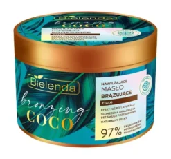 Bielenda Bronzing Coco nawilżające masło brązujące do ciała 200 ml