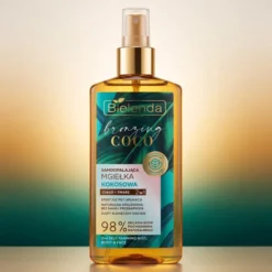 Bielenda Bronzing Coco samoopalająca mgiełka kokosowa 2w1 do ciała i twarzy 150 ml