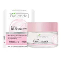 Bielenda Cera Naczynkowa krem wzmacniająco-regenerujący na noc 50 ml