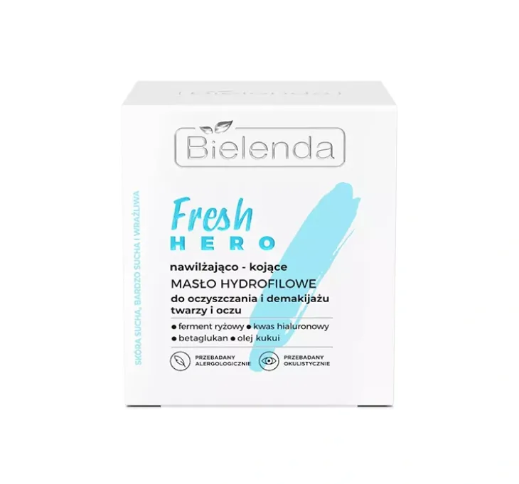 Bielenda Fresh Hero nawilżająco-kojące masło hydrofilowe 40 g
