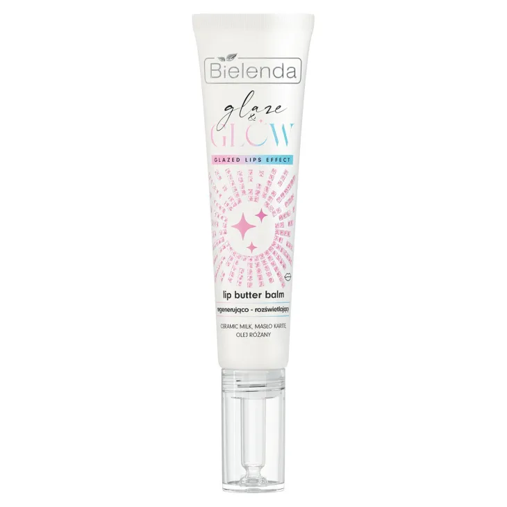 Bielenda Glaze & Glow nawiżająco-rozświetlający balsam do ust Rose Pearl 10 g