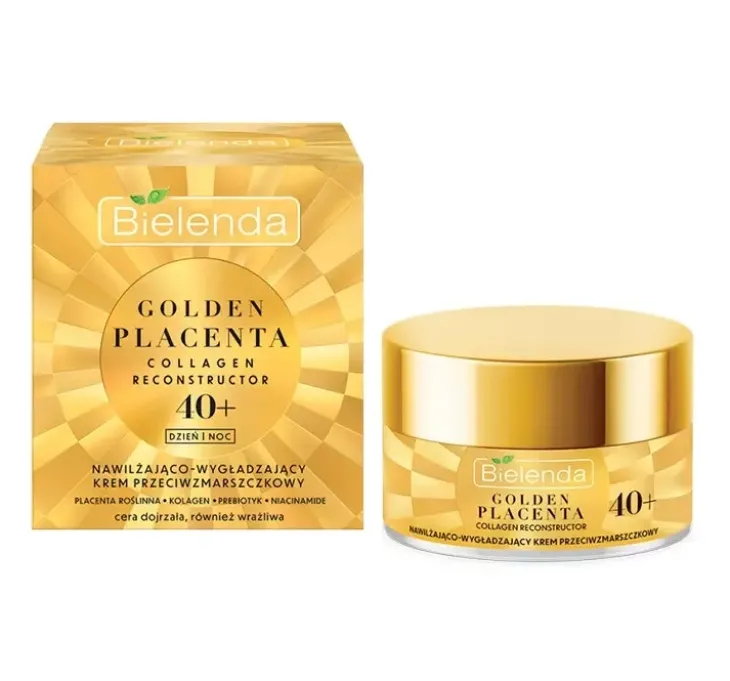 Bielenda Golden Placenta krem przeciwzmarszczkowy dzień i noc 40+ 50 ml