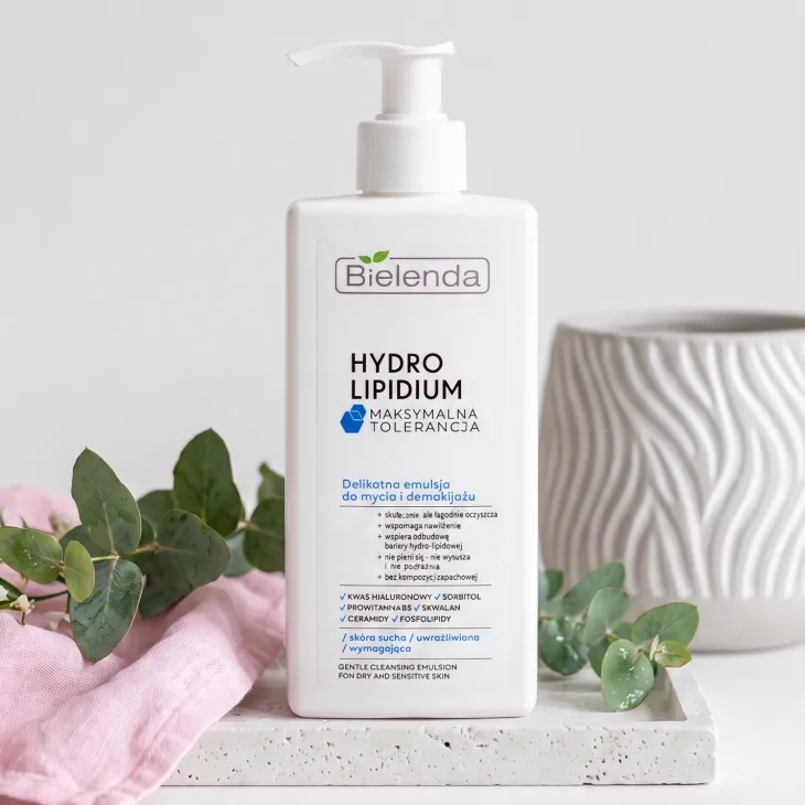Bielenda Hydro Lipidium emulsja do mycia i demakijażu 300 ml
