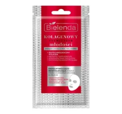 Bielenda Kolagenowy Stymulator Młodości przeciwzmarszczkowa maska na tkaninie