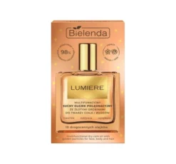 Bielenda Lumiere multifunkcyjny suchy olejek do twarzy, ciała i włosów 50 ml