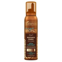 Bielenda Magic Bronze brązująca pianka do ciała + serum nawilżające 2w1 200 ml