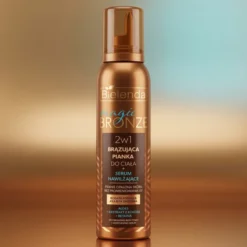 Bielenda Magic Bronze brązująca pianka do ciała + serum nawilżające 2w1 200 ml
