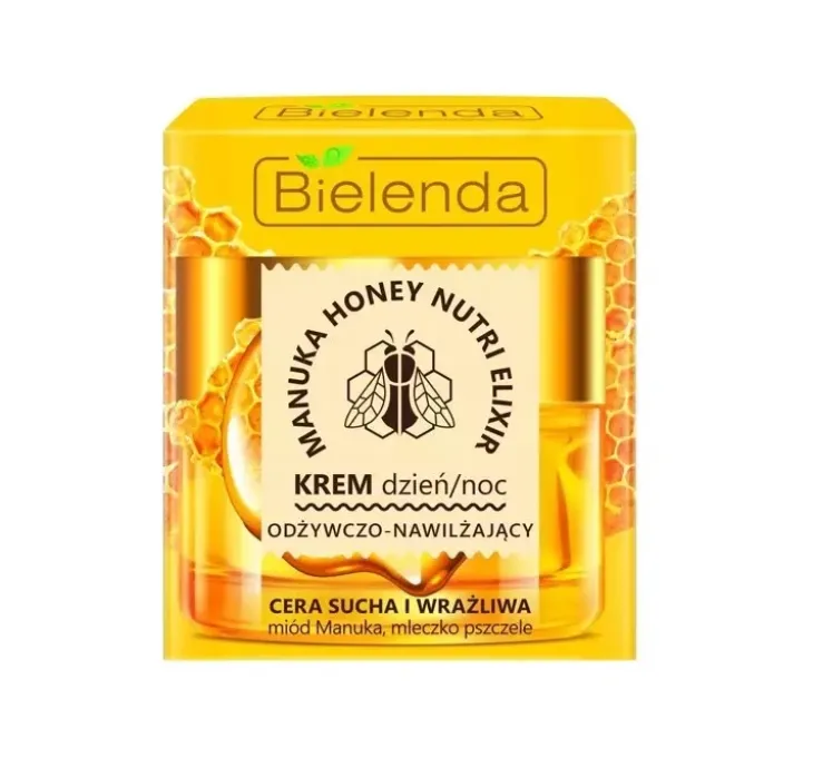Bielenda Manuka Honey Nutri Elixir krem do twarzy na dzień i na noc 50 ml