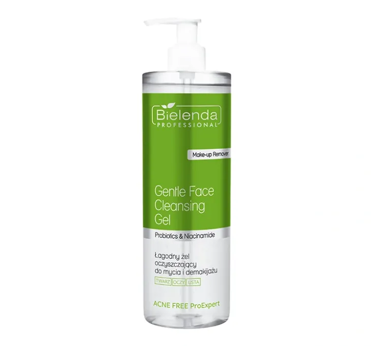 Bielenda Professional Acne Free ProExpert żel do mycia i demakijażu twarzy, oczu i ust 500 ml