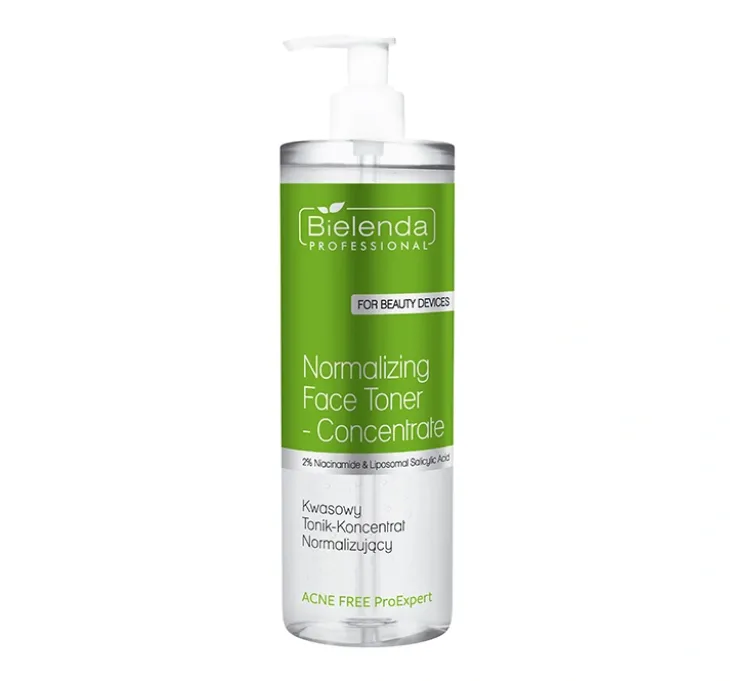 Bielenda Professional Acne Free Proexpert kwasowy tonik-normalizujący koncentrat do twarzy 500 ml