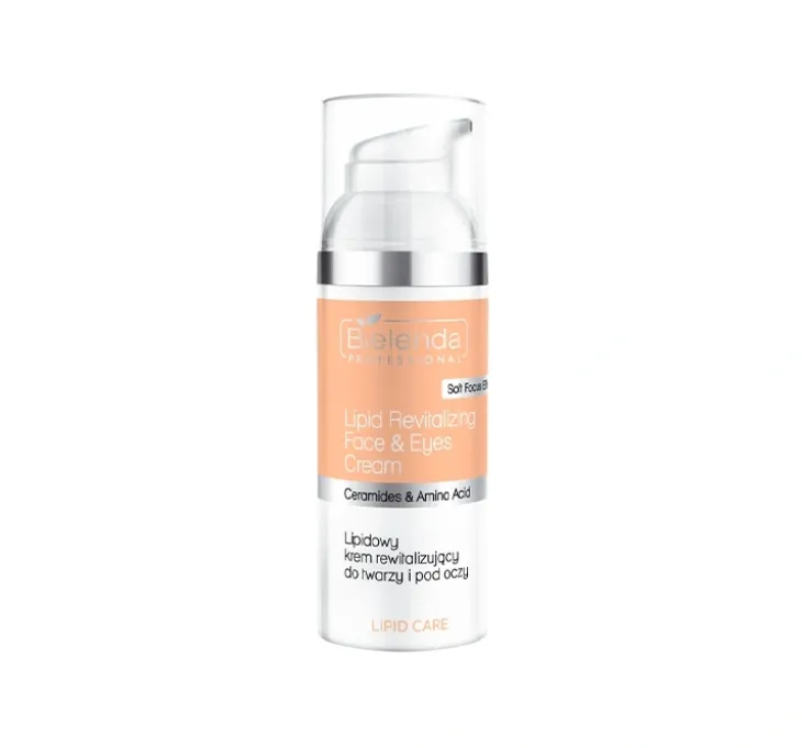 Bielenda Professional Lipid Care lipidowy krem rewitalizujący do twarzy i pod oczy 50 ml