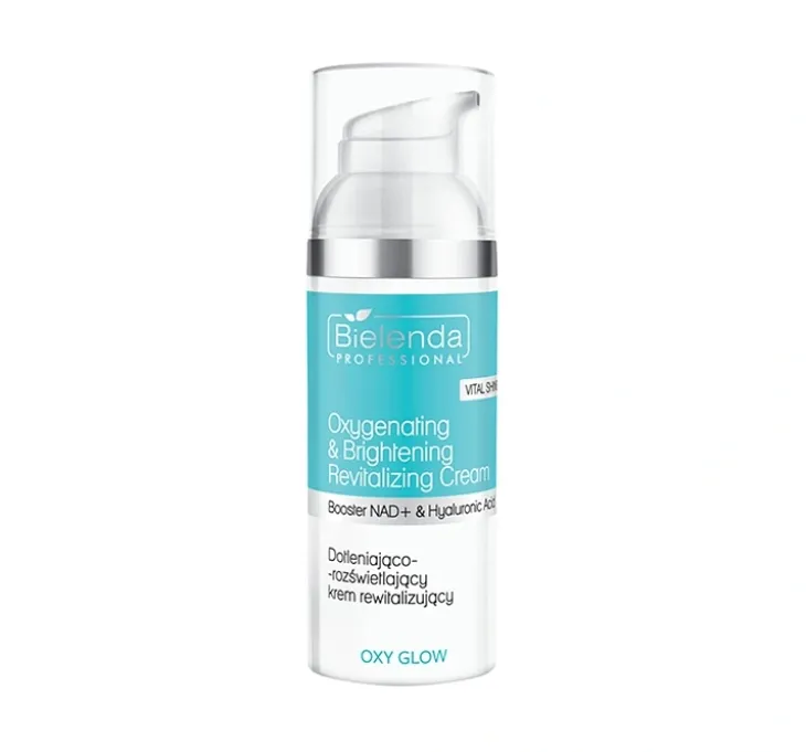 Bielenda Professional Oxy Glow dotleniająco-rozświetlający krem rewitalizujący 50 ml