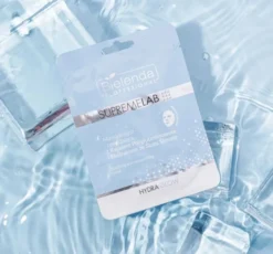 Bielenda Professional Supremelab Hydra Glow kojąco-nawilżająca maska na tkaninie 1 sztuka