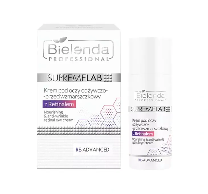 Bielenda Professional Supremelab Re-Advanced krem pod oczy z Retinalem 15 ml