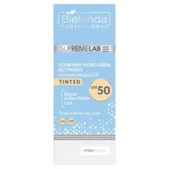 Bielenda Professional Supremelab Hydra Glow ochronny hydro-krem do twarzy z formułą tonującą CC SPF50 40 ml