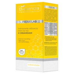 Bielenda Professional Supremelab Barrier Renew intensywnie odżywczy krem do twarzy z ceramidami na noc 50 ml