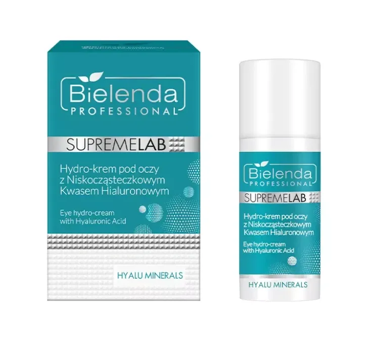 Bielenda Professional Supremelab Hyalu Minerals hydro-krem pod oczy 15 ml