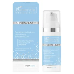 Bielenda Professional Supremelab Hydra Glow bezolejowy hydro-krem nawadniający z efektem glow z niacynamidem 50 ml