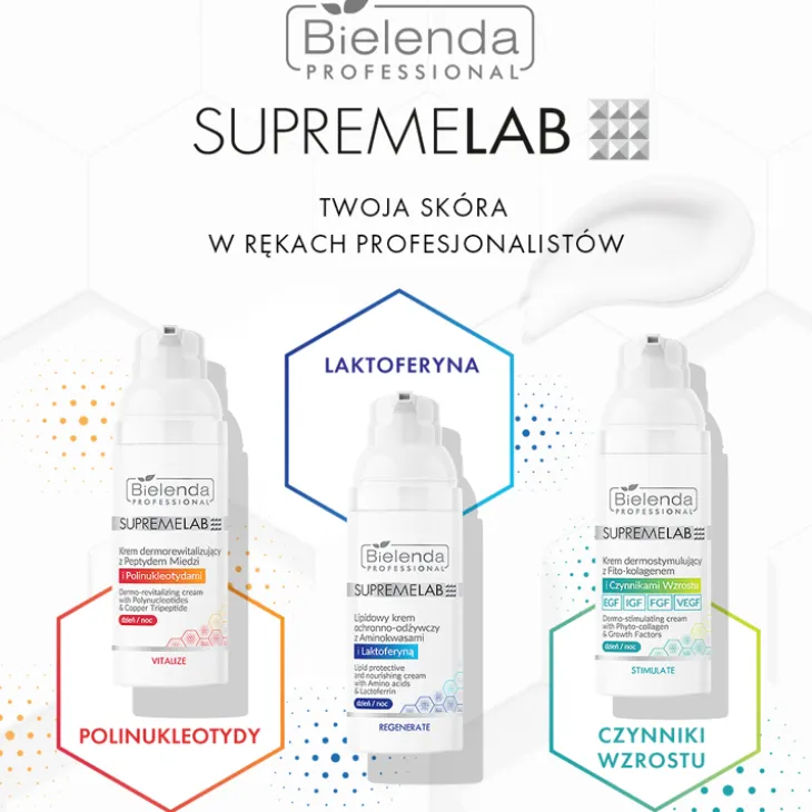 Bielenda Professional Supremelab dermostymulujący krem do twarzy 50 ml
