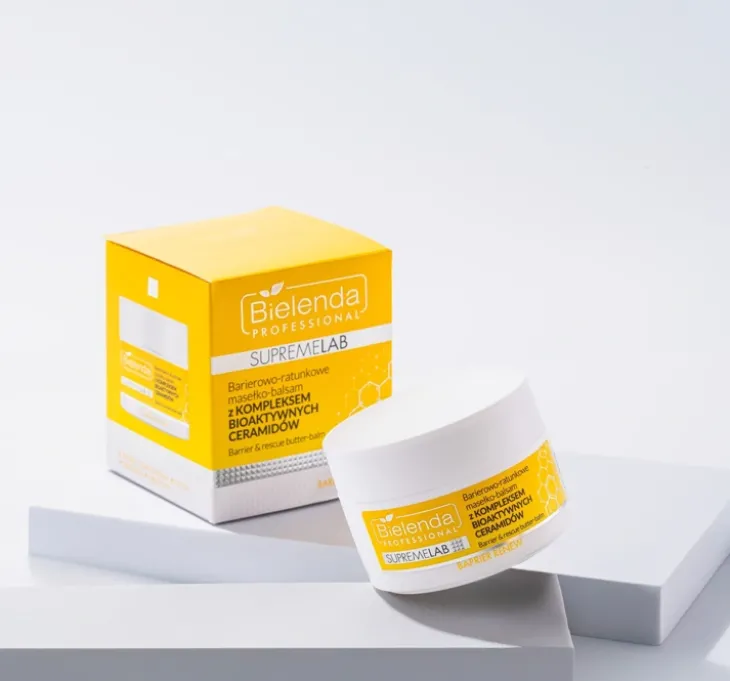 Bielenda Professional Supremelab Barrier Renew barierowo-ratunkowe masełko-balsam do twarzy 40 g
