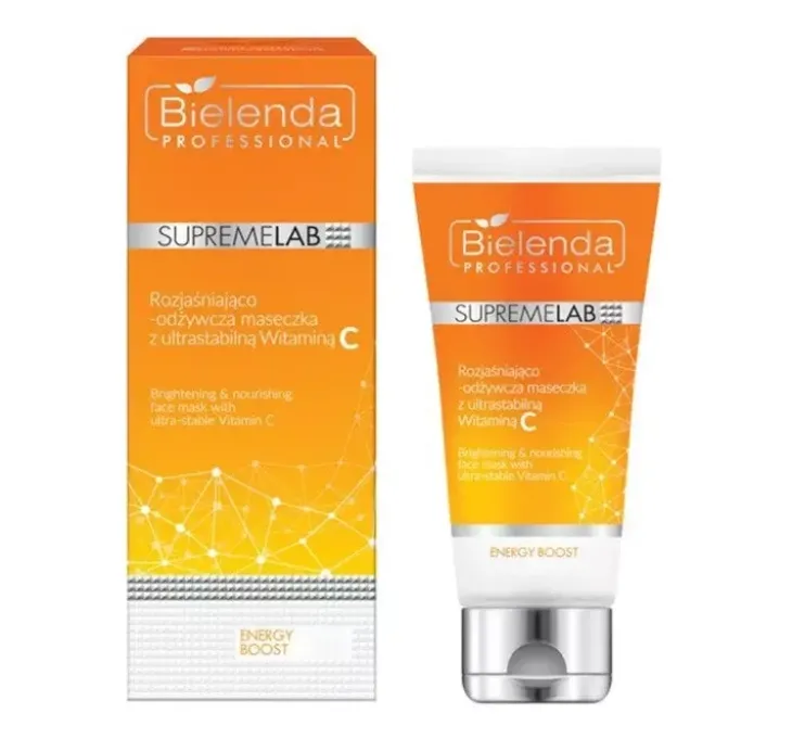 Bielenda Professional Supremelab Energy Boost maseczka z witaminą C 70 ml