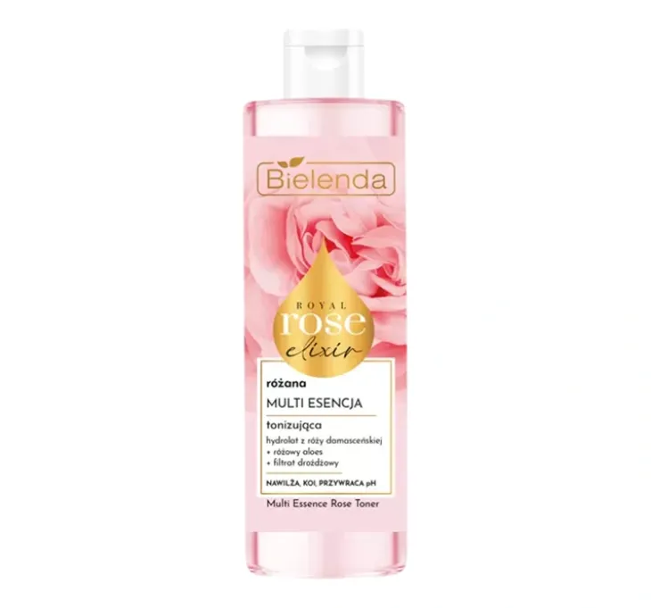 Bielenda Royal Rose Elixir różana multi esencja tonizująca 200 ml