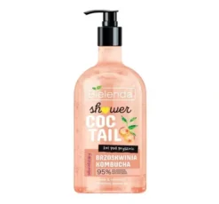 Bielenda Shower Coctail odświeżający żel pod prysznic Brzoskwinia i Kombucha 400 ml
